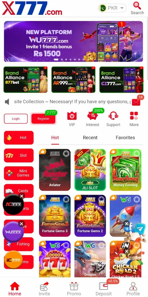 X777 Game apk