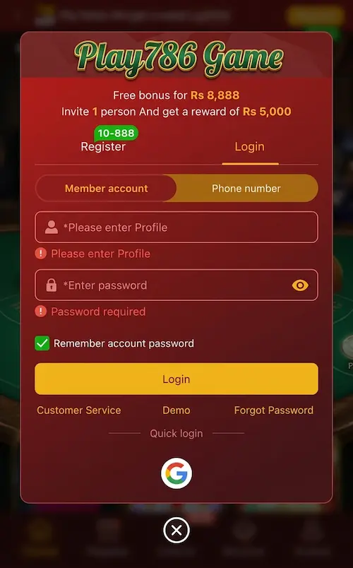play786-game-register